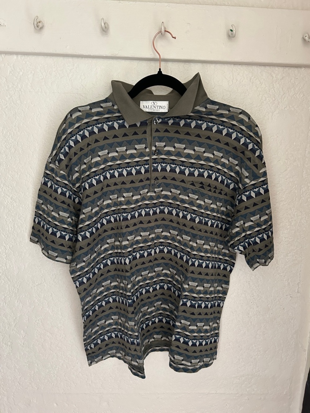Valentino Geometric Polo